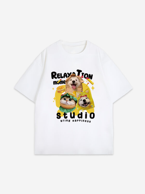 Customized Cute Pet Casual T-Shirt