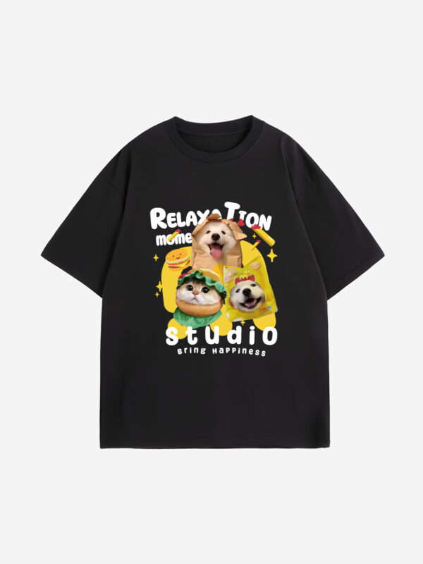 Customized Cute Pet Casual T-Shirt - Image 3