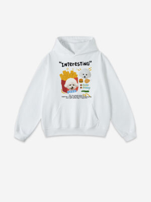 hoodie 5 - white, 2XL