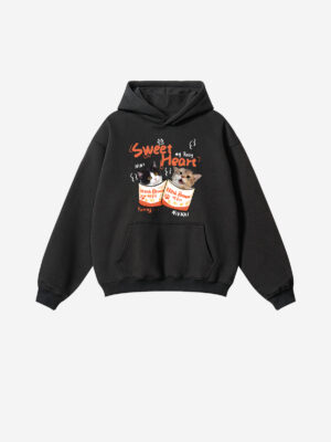 hoodie 2 - black, 2XL