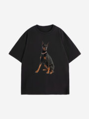 Custom pet T-shirts, short-sleeved cotton shirts with dog and cat photos - 图片 3