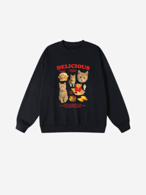 sweatshirt2 - black, S