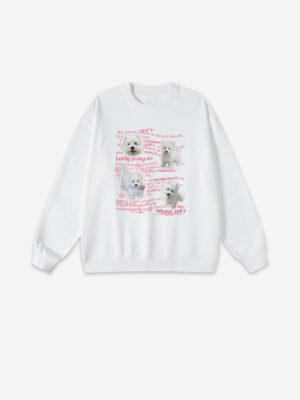 sweatshirt3 - white, L