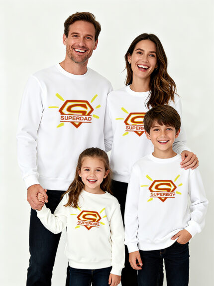 Parent-child outfit sweatshirts