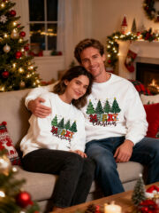 Couple Christmas Hoodies - 图片 2
