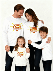 Parent-child outfit sweatshirts - 图片 2